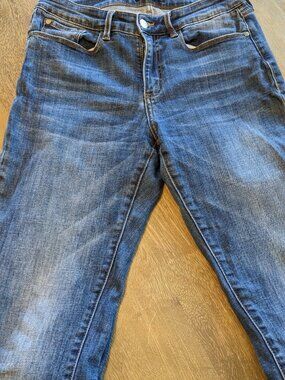 Buffalo, David Bitton, Medium Wash Hope Blue Jeans Mid Rise Skinny, Size 30